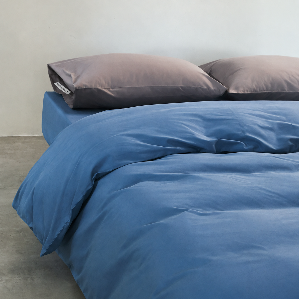 Brushed Long-Staple Cotton Fitted Sheet