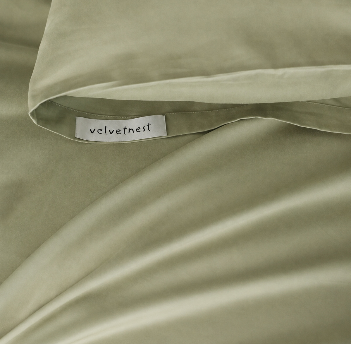 Archipelago Green Brushed Cotton Bedding Set