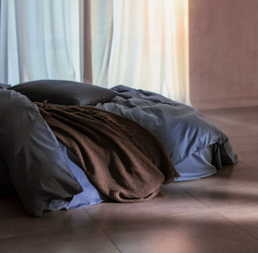 Brushed Long-Staple Cotton Duvet Cover